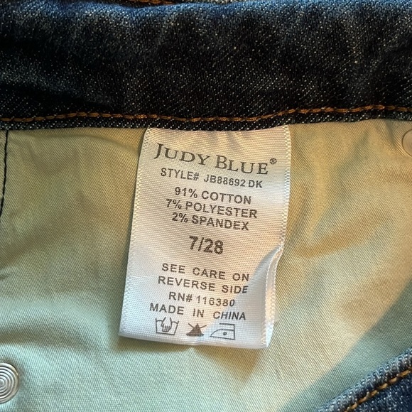 Judy Blue Skinny Fit High Rise Size 7/28 - Picture 12 of 16
